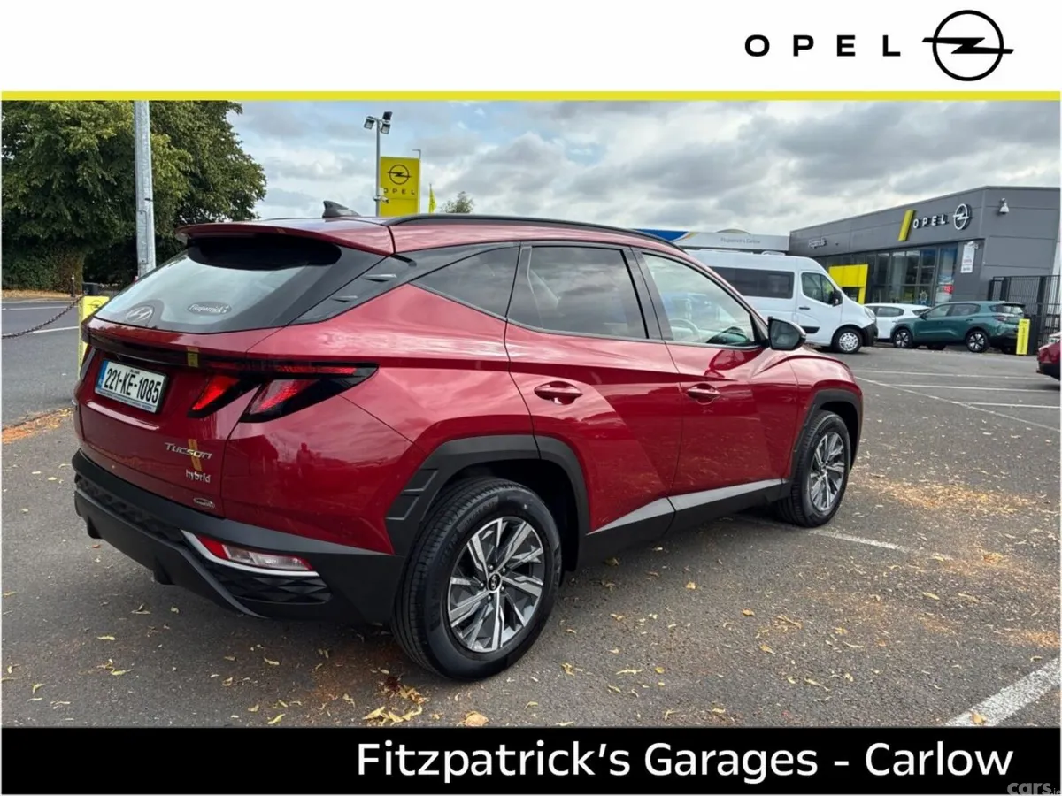 Hyundai Tucson SUV, Petrol Hybrid, 2022, Red