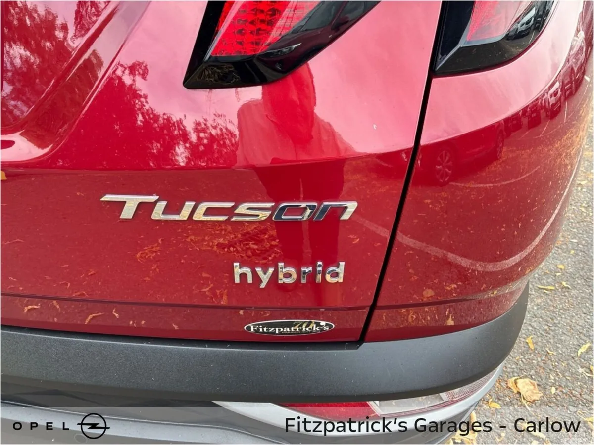Hyundai Tucson SUV, Petrol Hybrid, 2022, Red