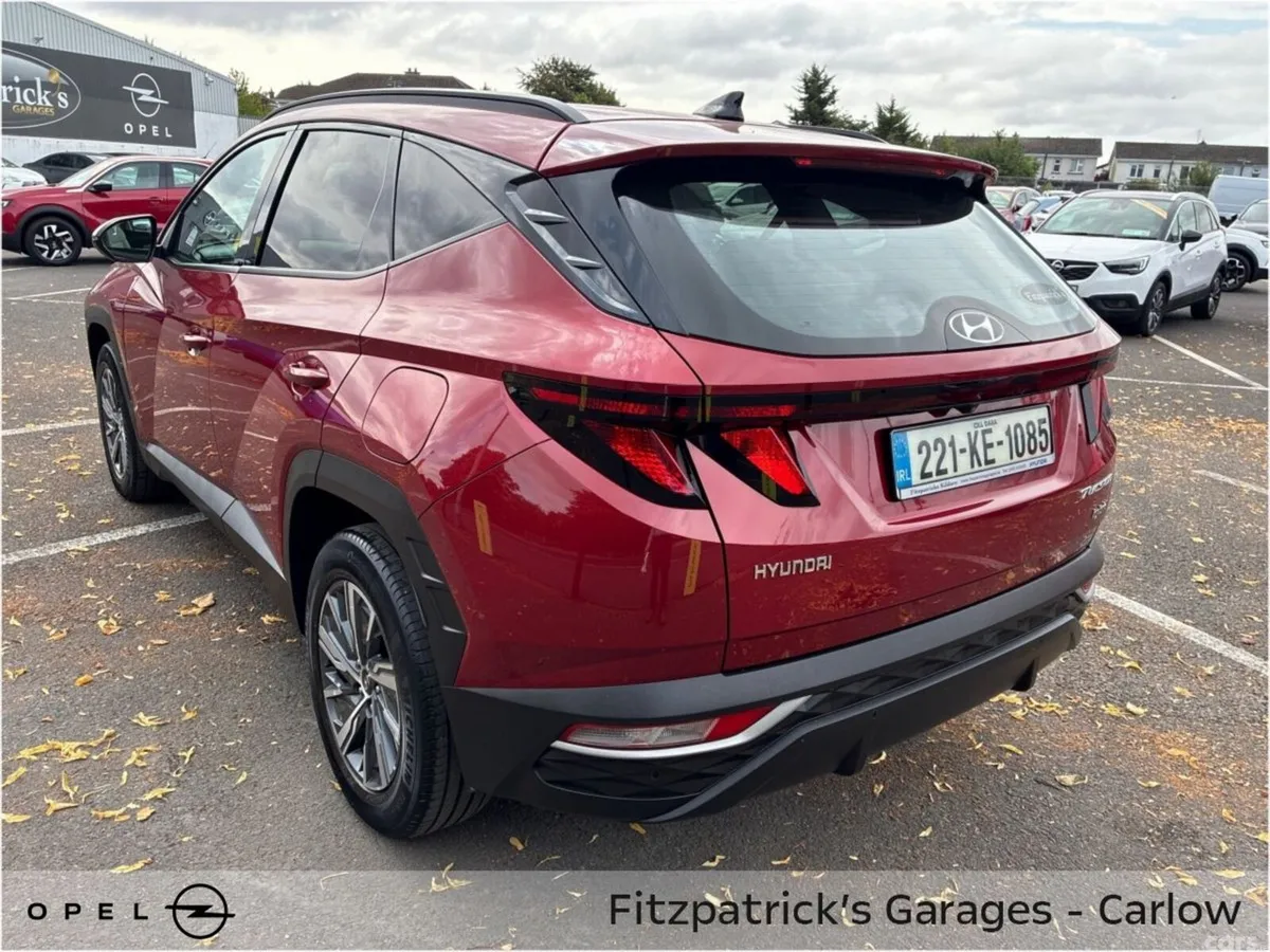 Hyundai Tucson SUV, Petrol Hybrid, 2022, Red