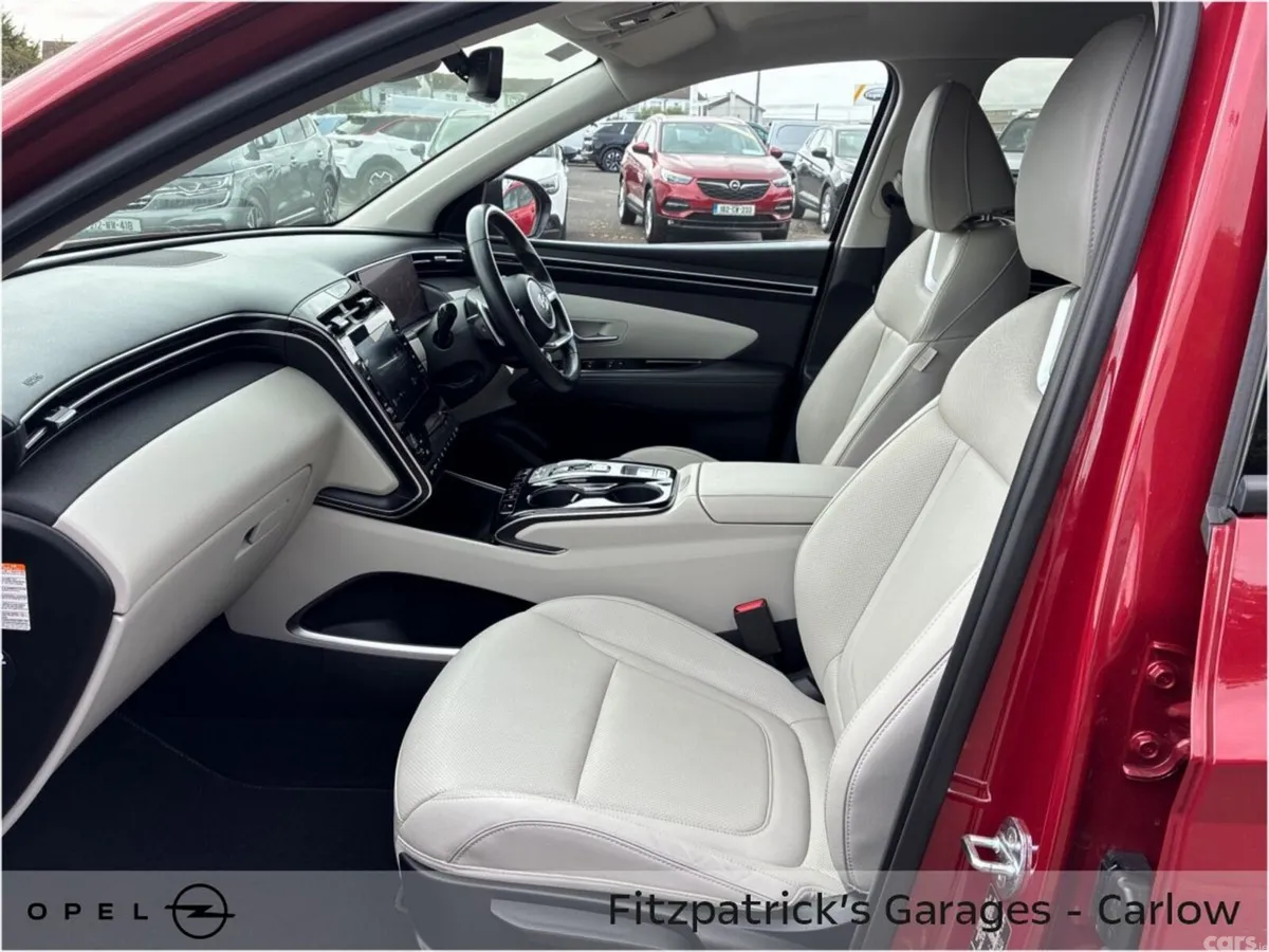 Hyundai Tucson SUV, Petrol Hybrid, 2022, Red