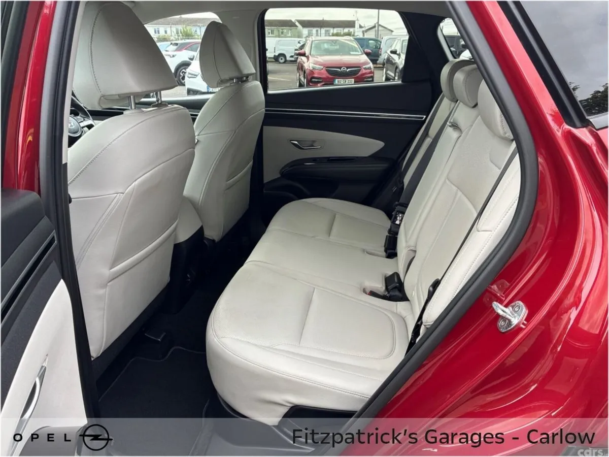 Hyundai Tucson SUV, Petrol Hybrid, 2022, Red