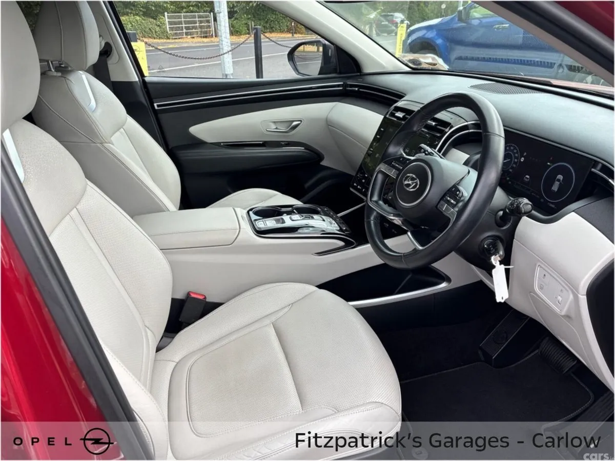 Hyundai Tucson SUV, Petrol Hybrid, 2022, Red