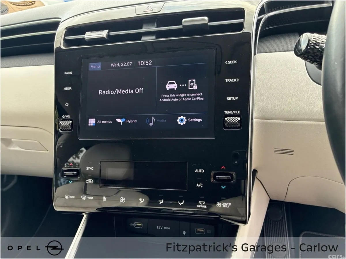 Hyundai Tucson SUV, Petrol Hybrid, 2022, Red