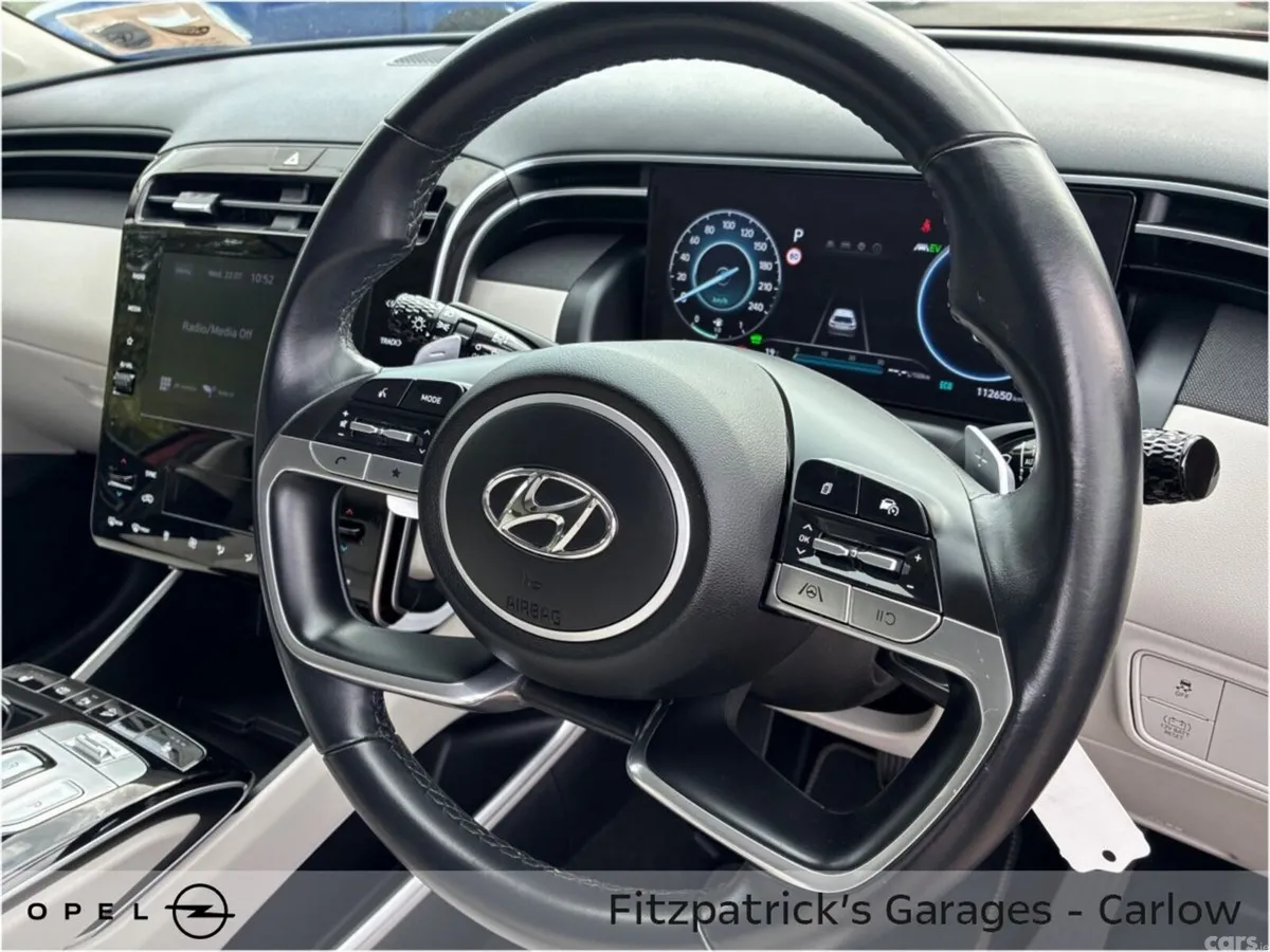 Hyundai Tucson SUV, Petrol Hybrid, 2022, Red