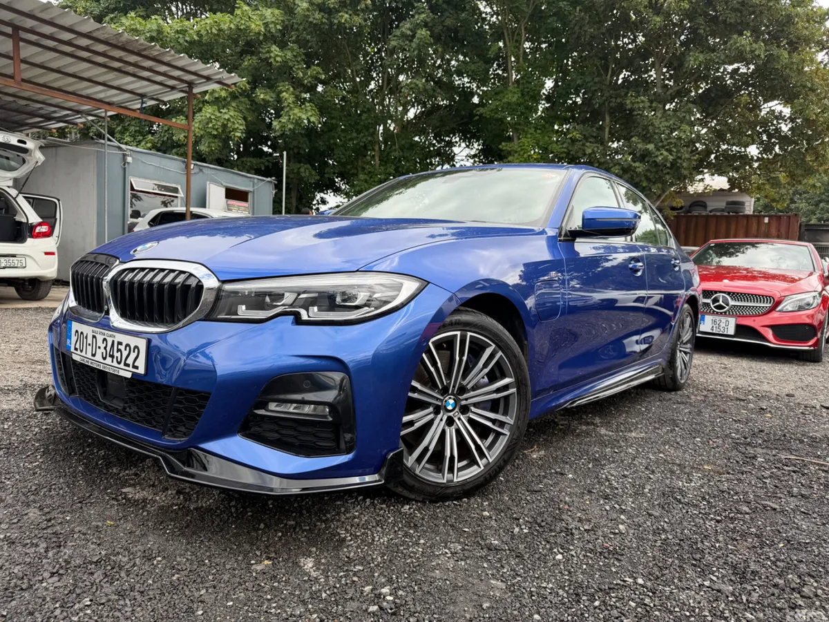 BMW 3-Series Saloon, Petrol Plug-in Hybrid, 2020, Blue