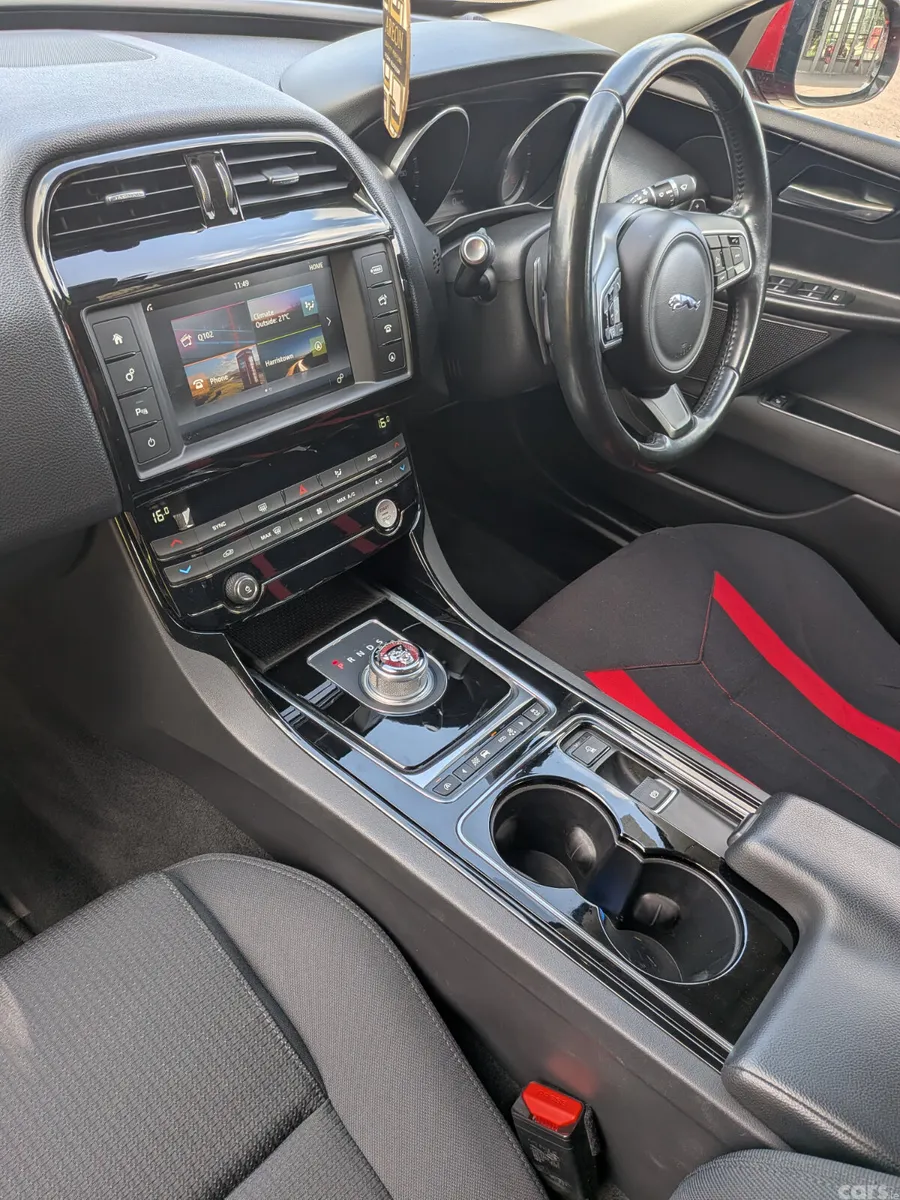 Jaguar XE Saloon, Diesel, 2015, Red