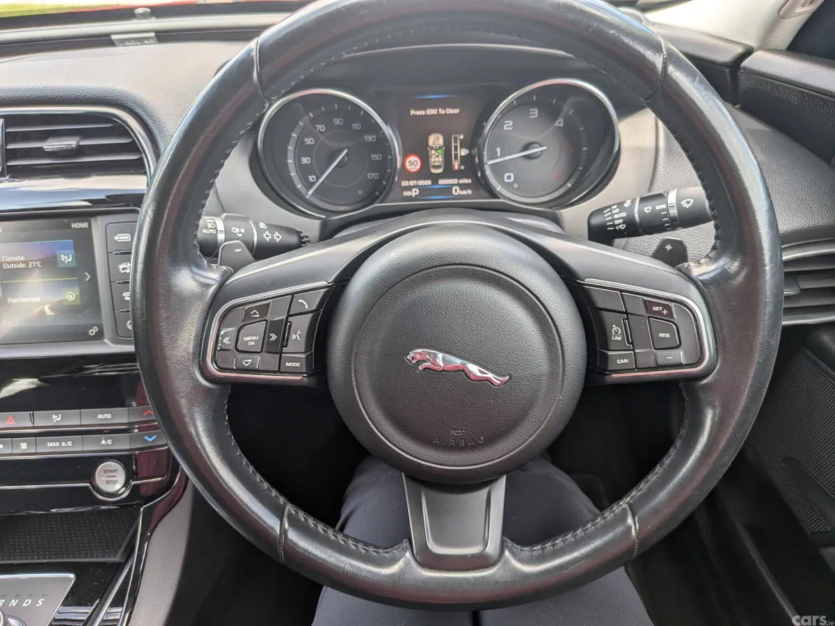 Jaguar XE Saloon, Diesel, 2015, Red