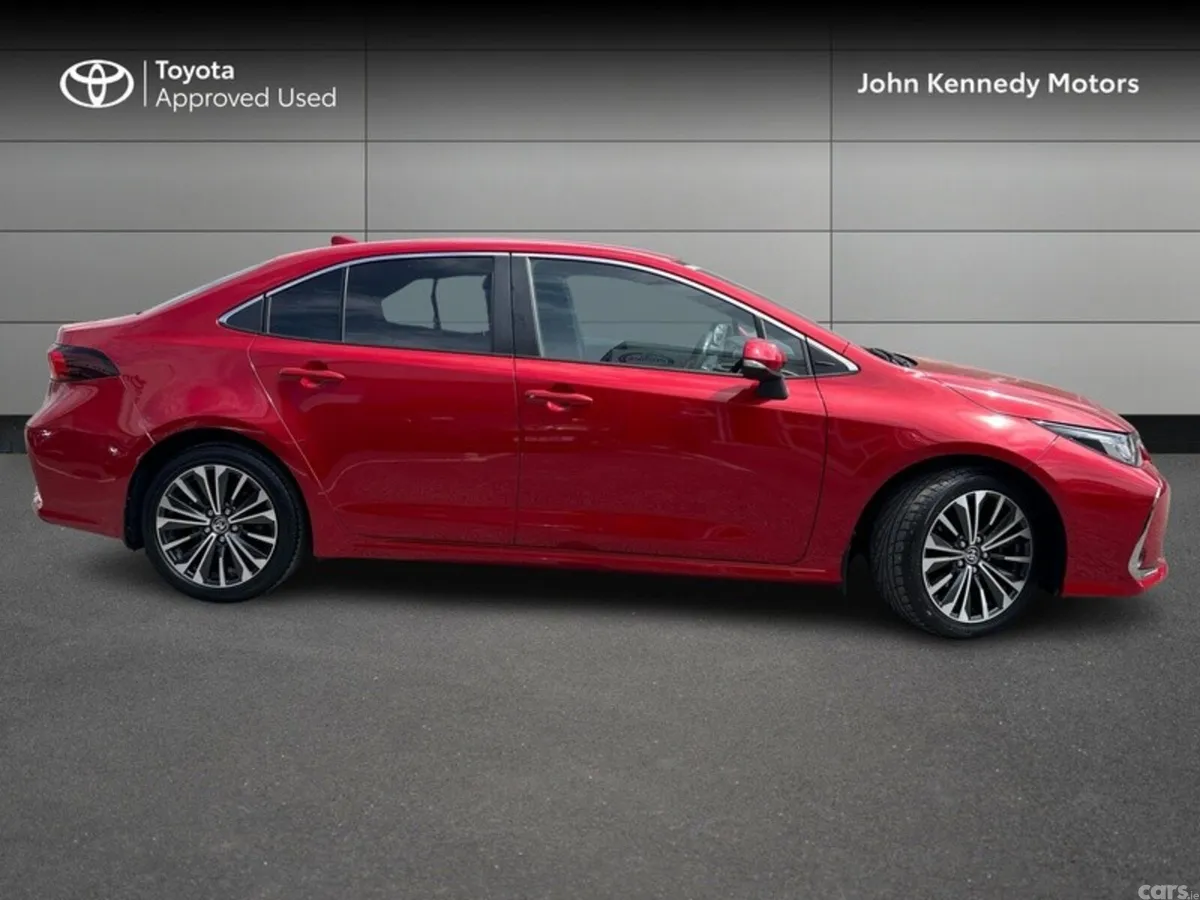 Toyota Corolla Saloon, Petrol Hybrid, 2024, Red