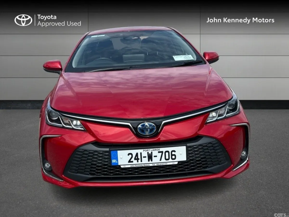 Toyota Corolla Saloon, Petrol Hybrid, 2024, Red