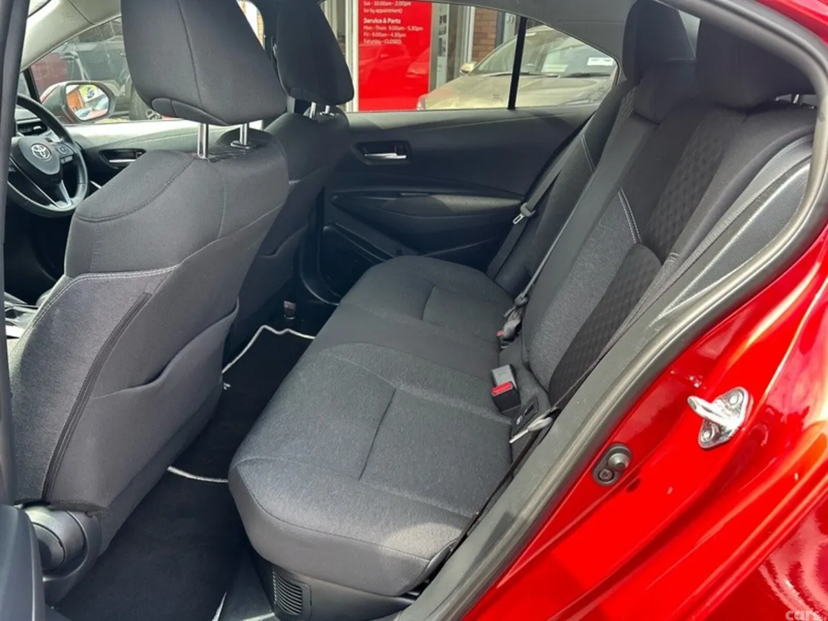 Toyota Corolla Saloon, Petrol Hybrid, 2024, Red