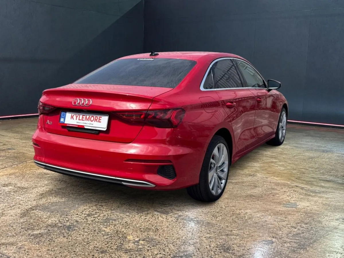 Audi A3 Saloon, Petrol, 2021, Red