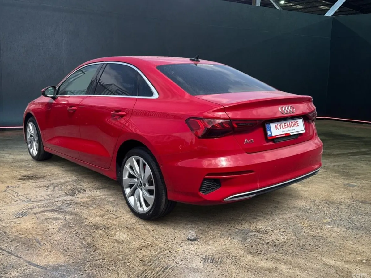 Audi A3 Saloon, Petrol, 2021, Red