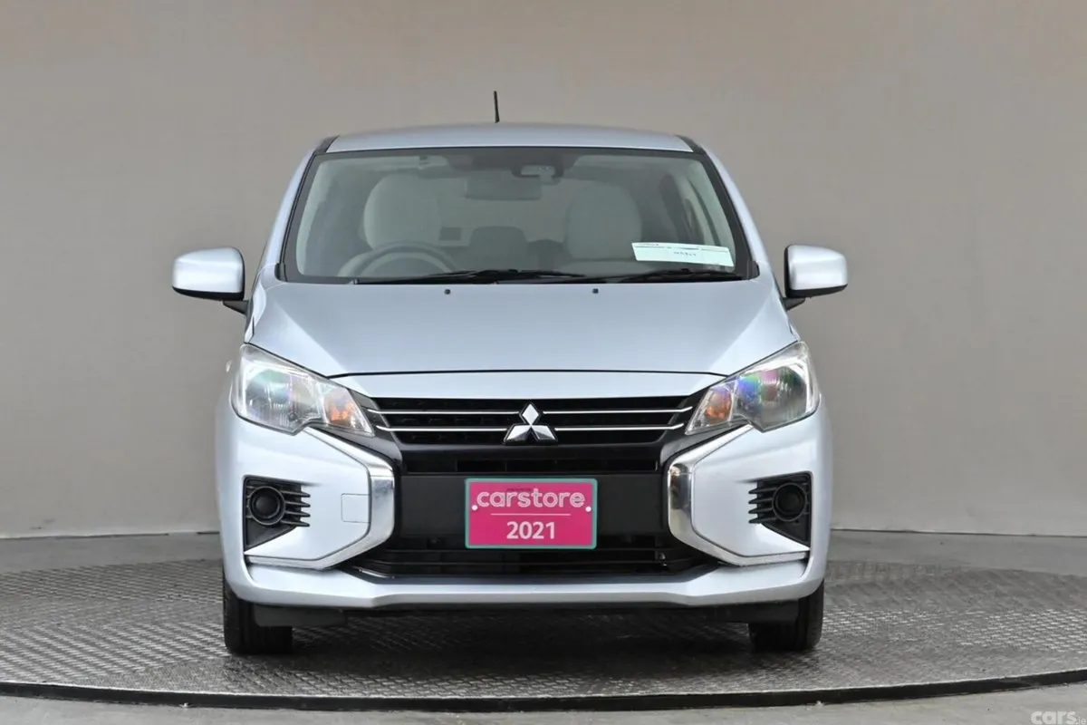 Mitsubishi Mirage Hatchback, Petrol Hybrid, 2021, Silver