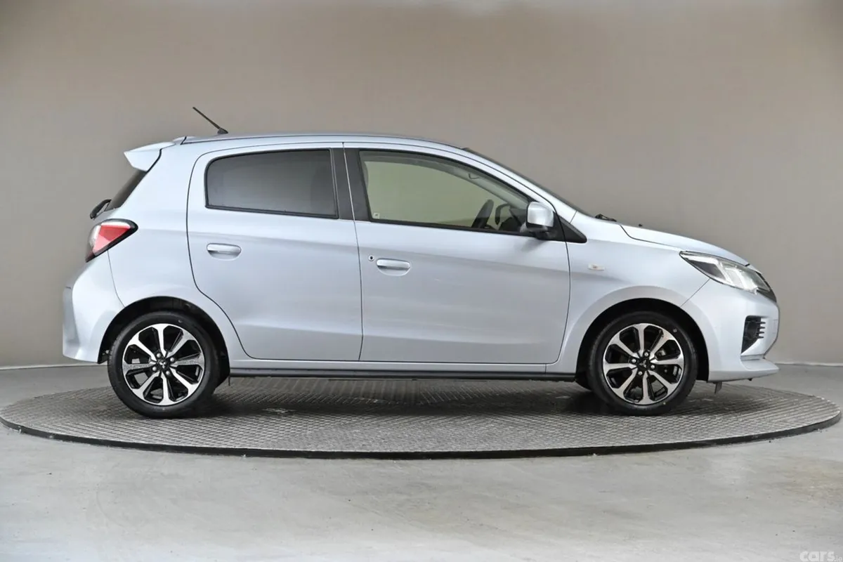 Mitsubishi Mirage Hatchback, Petrol Hybrid, 2021, Silver