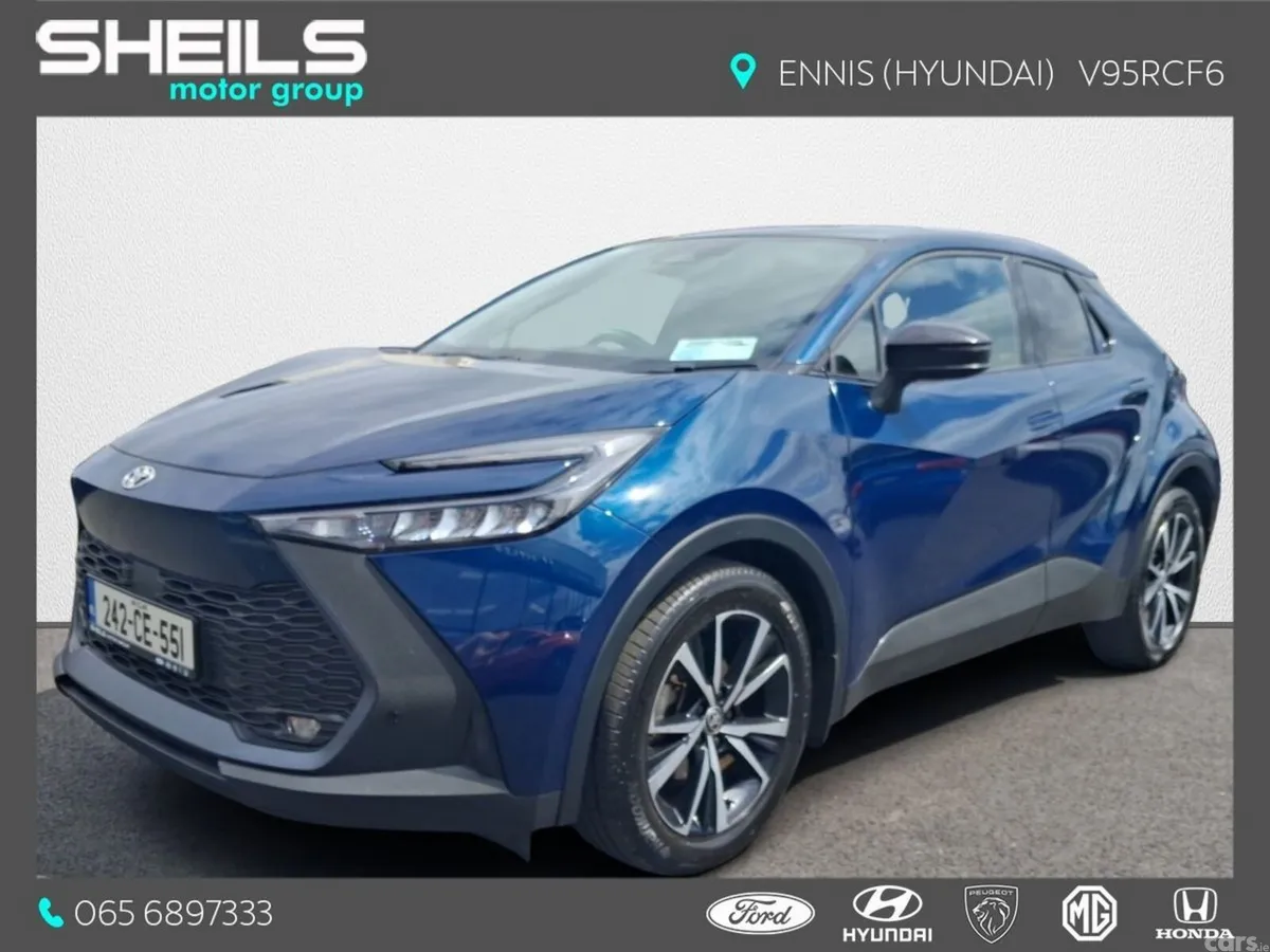 Toyota C-HR Hatchback, Petrol Hybrid, 2024, Blue