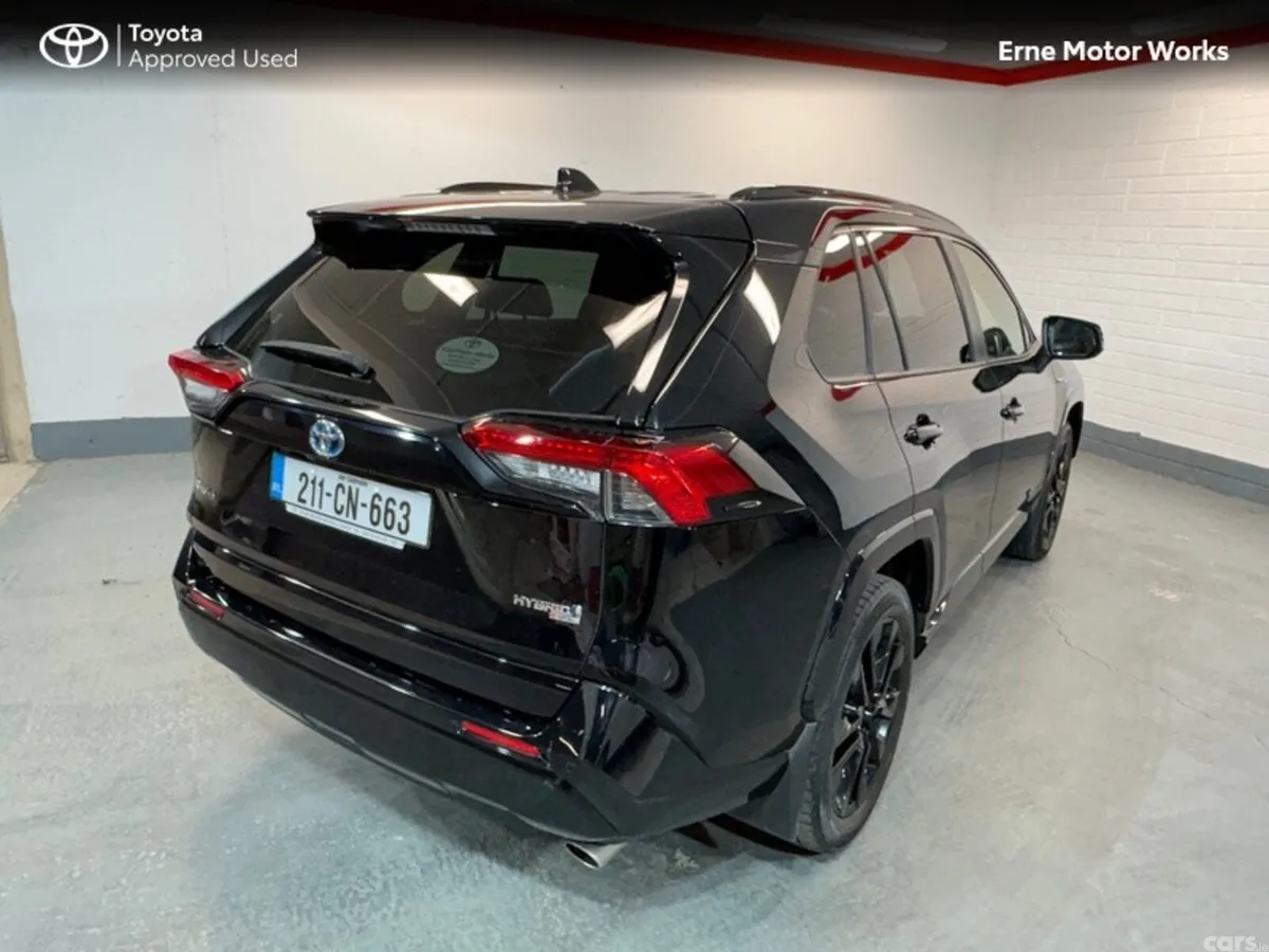 Toyota RAV4 SUV, Petrol Hybrid, 2021, Black