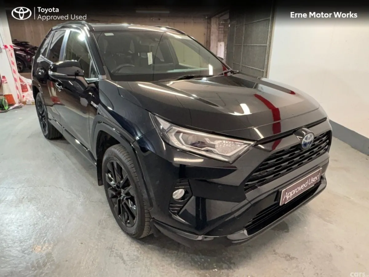 Toyota RAV4 SUV, Petrol Hybrid, 2021, Black