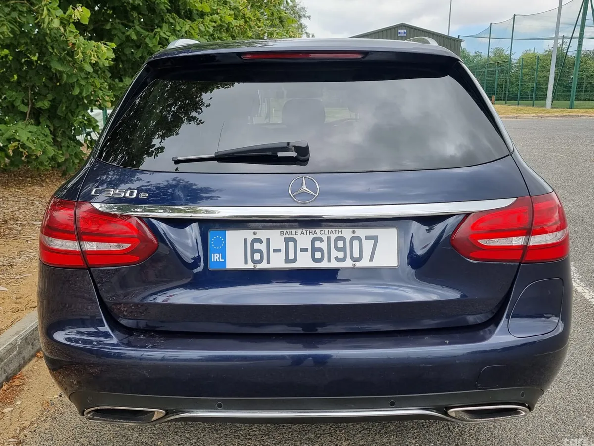Mercedes-Benz C-Class Estate, Petrol Plug-in Hybrid, 2016, Blue