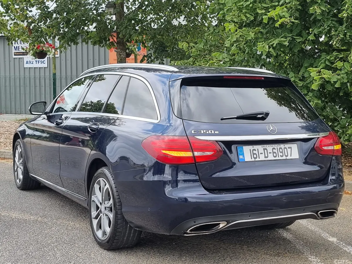 Mercedes-Benz C-Class Estate, Petrol Plug-in Hybrid, 2016, Blue