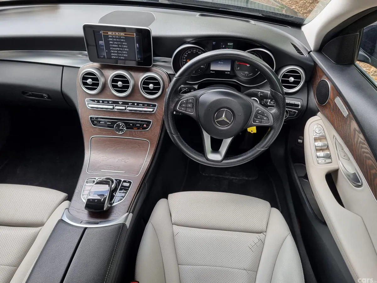 Mercedes-Benz C-Class Estate, Petrol Plug-in Hybrid, 2016, Blue