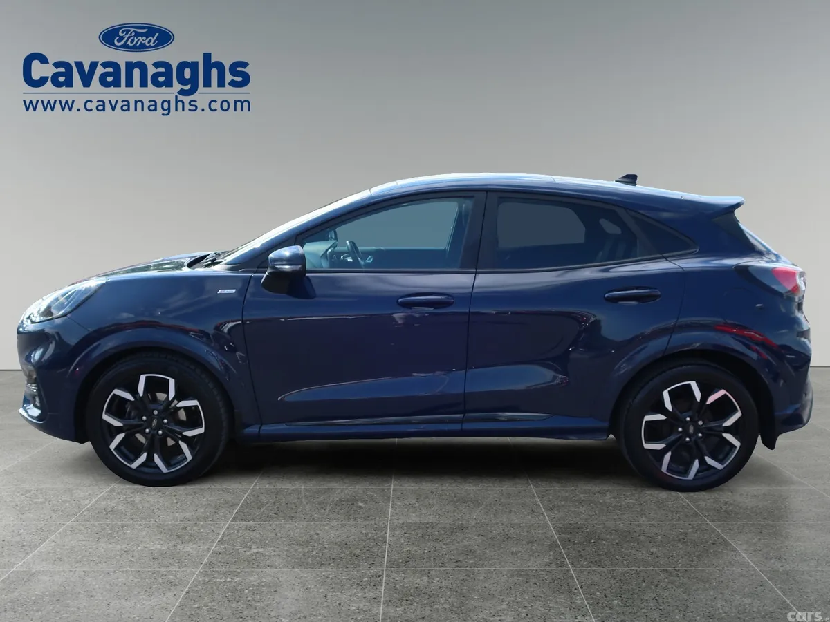 Ford Puma MPV, Petrol Hybrid, 2021, Blue