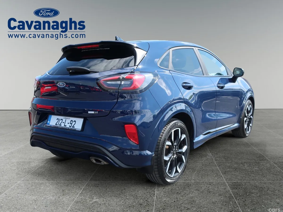 Ford Puma MPV, Petrol Hybrid, 2021, Blue