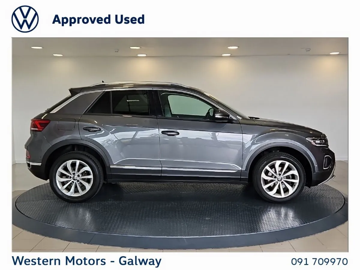 Volkswagen T-Roc SUV, Petrol, 2023, Grey