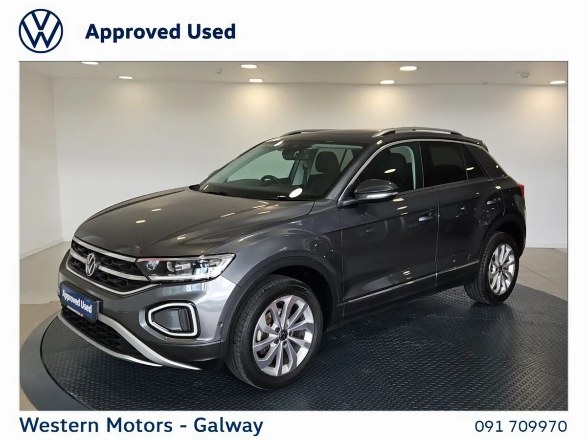 Volkswagen T-Roc SUV, Petrol, 2023, Grey