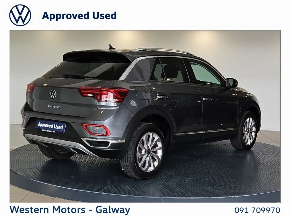 Volkswagen T-Roc SUV, Petrol, 2023, Grey