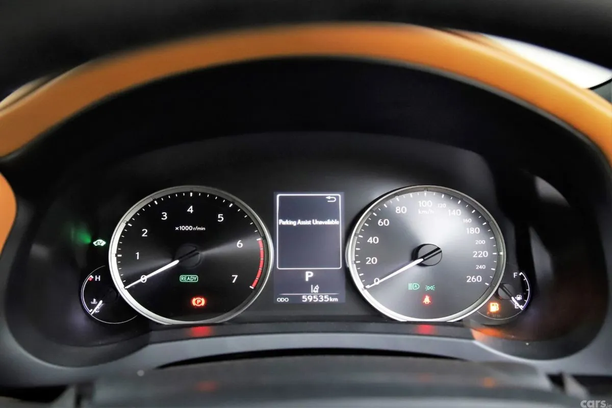 Lexus IS Saloon, Petrol Hybrid, 2021, Red