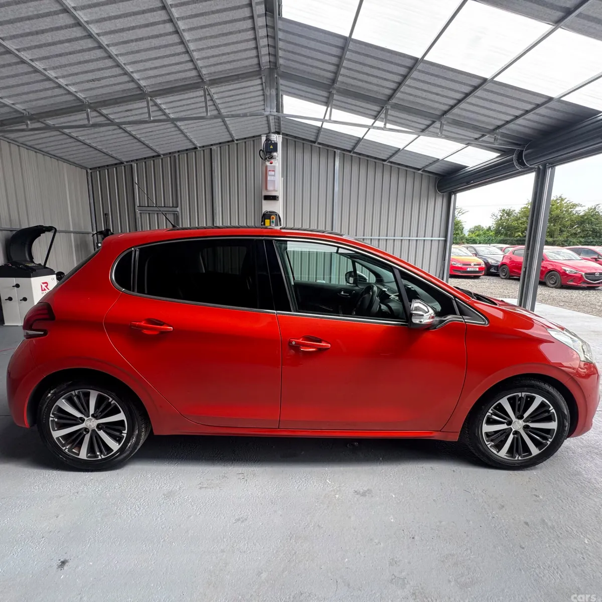 Peugeot 208 Hatchback, Petrol, 2017, Orange