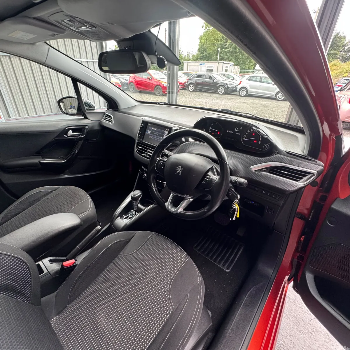 Peugeot 208 Hatchback, Petrol, 2017, Orange