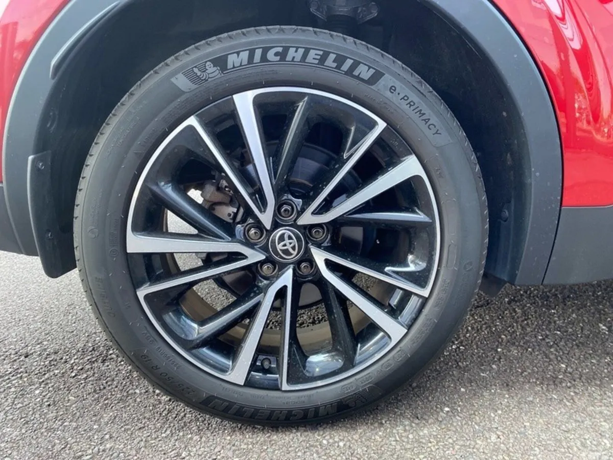 Toyota C-HR Hatchback, Petrol Plug-in Hybrid, 2024, Red