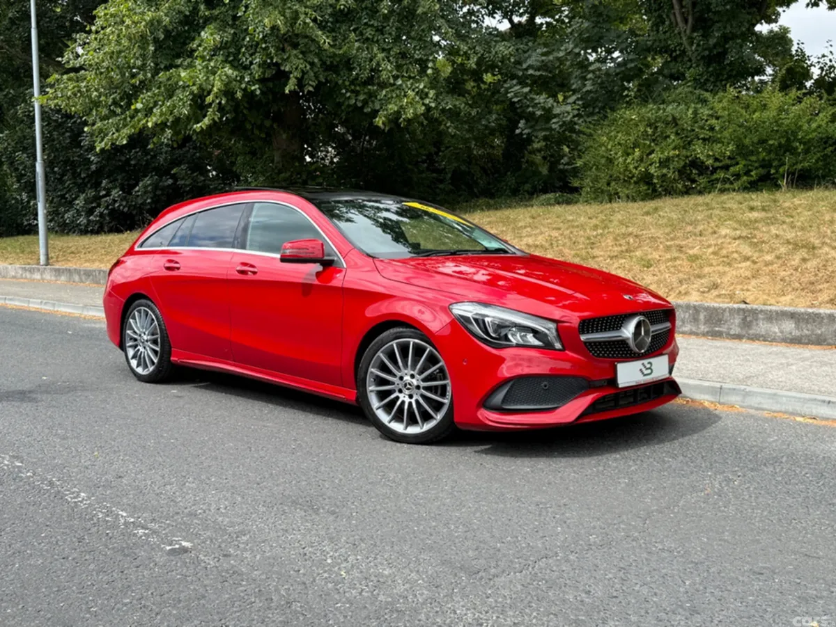Mercedes-Benz CLA Estate, Petrol, 2019, Red