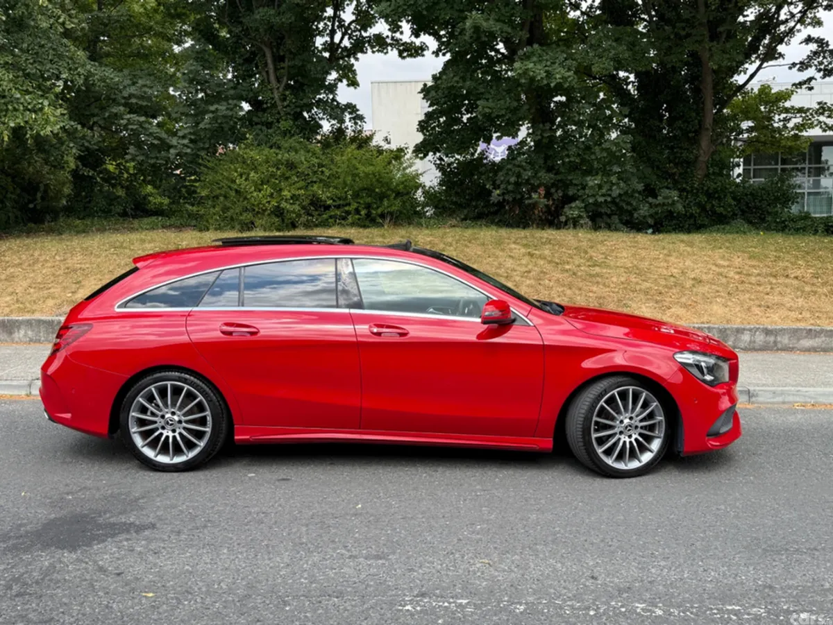 Mercedes-Benz CLA Estate, Petrol, 2019, Red