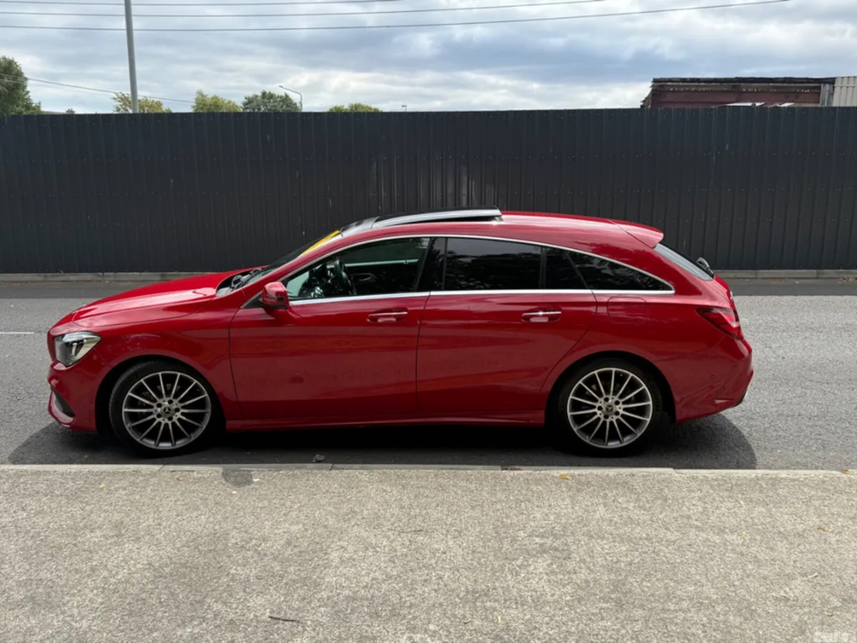 Mercedes-Benz CLA Estate, Petrol, 2019, Red