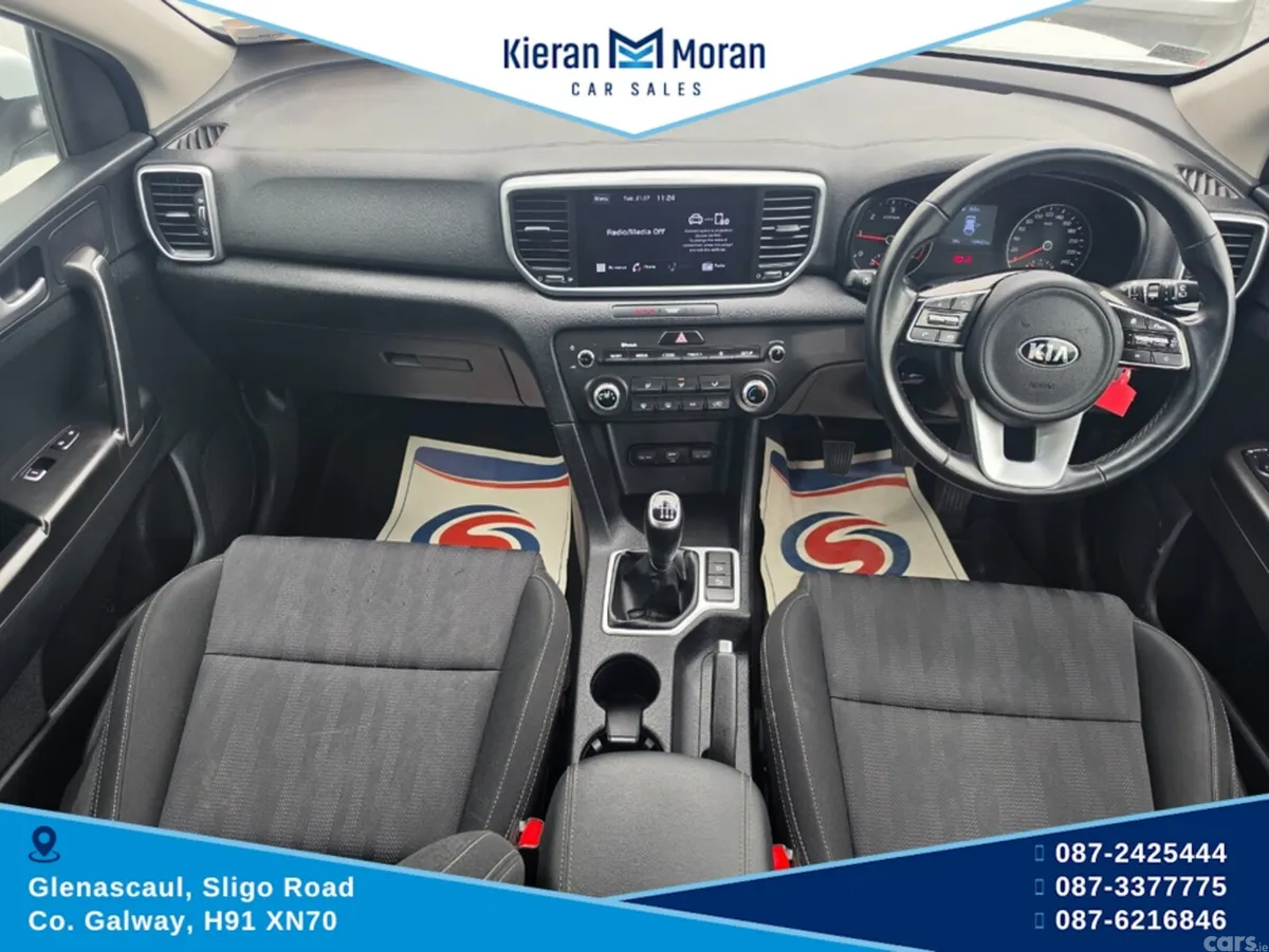 Kia Sportage MPV, Diesel Hybrid, 2021, White