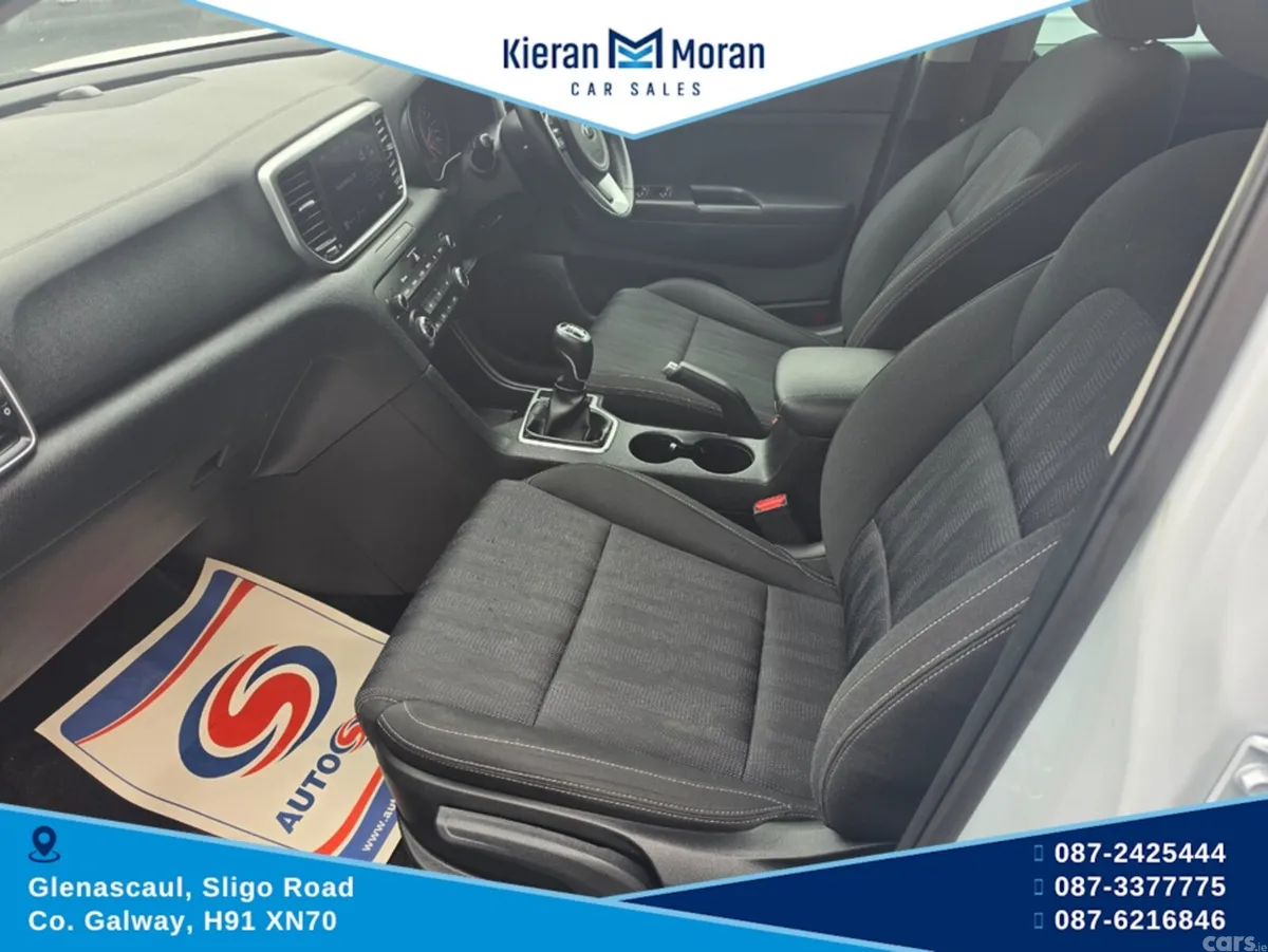 Kia Sportage MPV, Diesel Hybrid, 2021, White