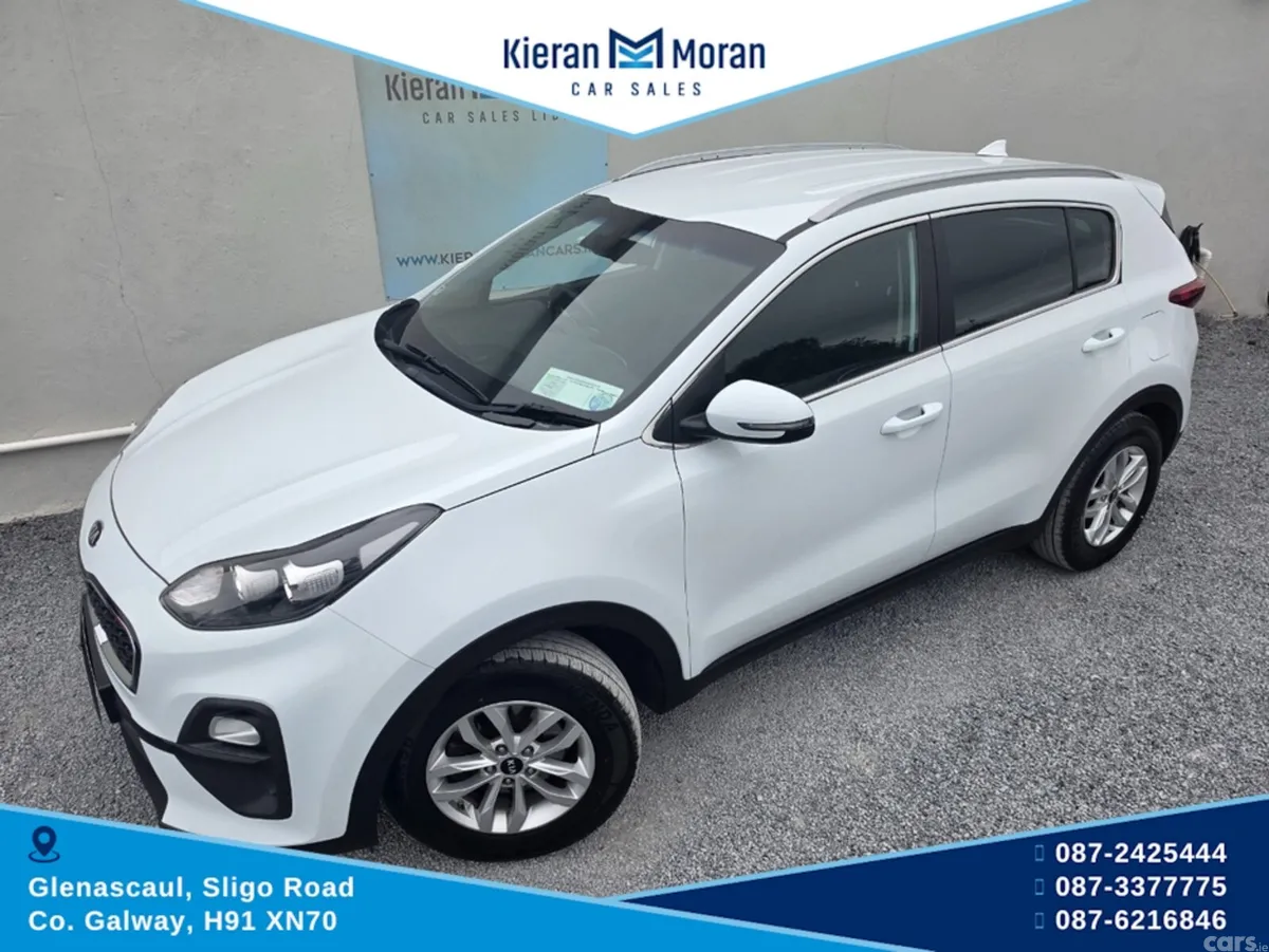 Kia Sportage MPV, Diesel Hybrid, 2021, White