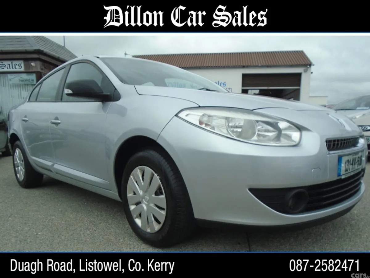 Renault Fluence Saloon, Diesel, 2013, Silver