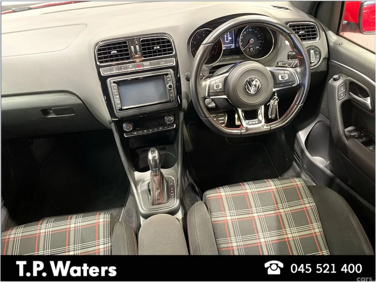 Volkswagen Polo Hatchback, Petrol, 2017, Red