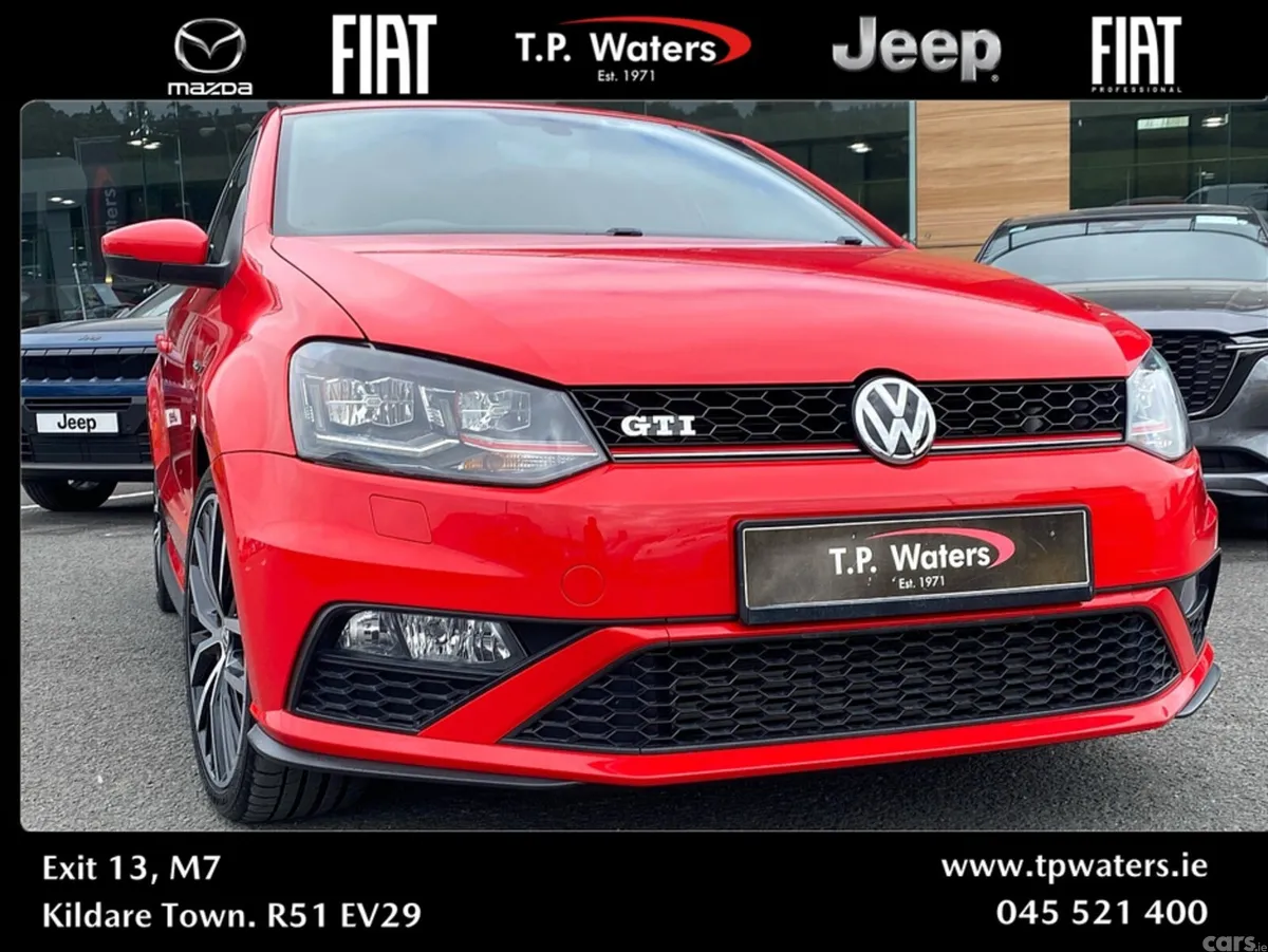 Volkswagen Polo Hatchback, Petrol, 2017, Red