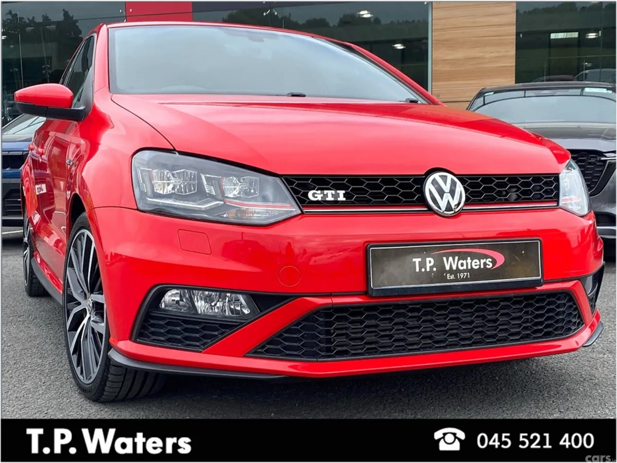 Volkswagen Polo Hatchback, Petrol, 2017, Red