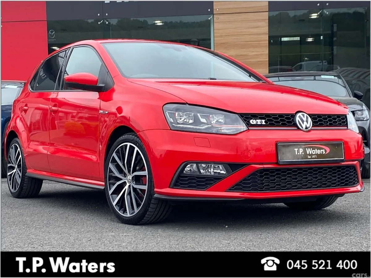 Volkswagen Polo Hatchback, Petrol, 2017, Red