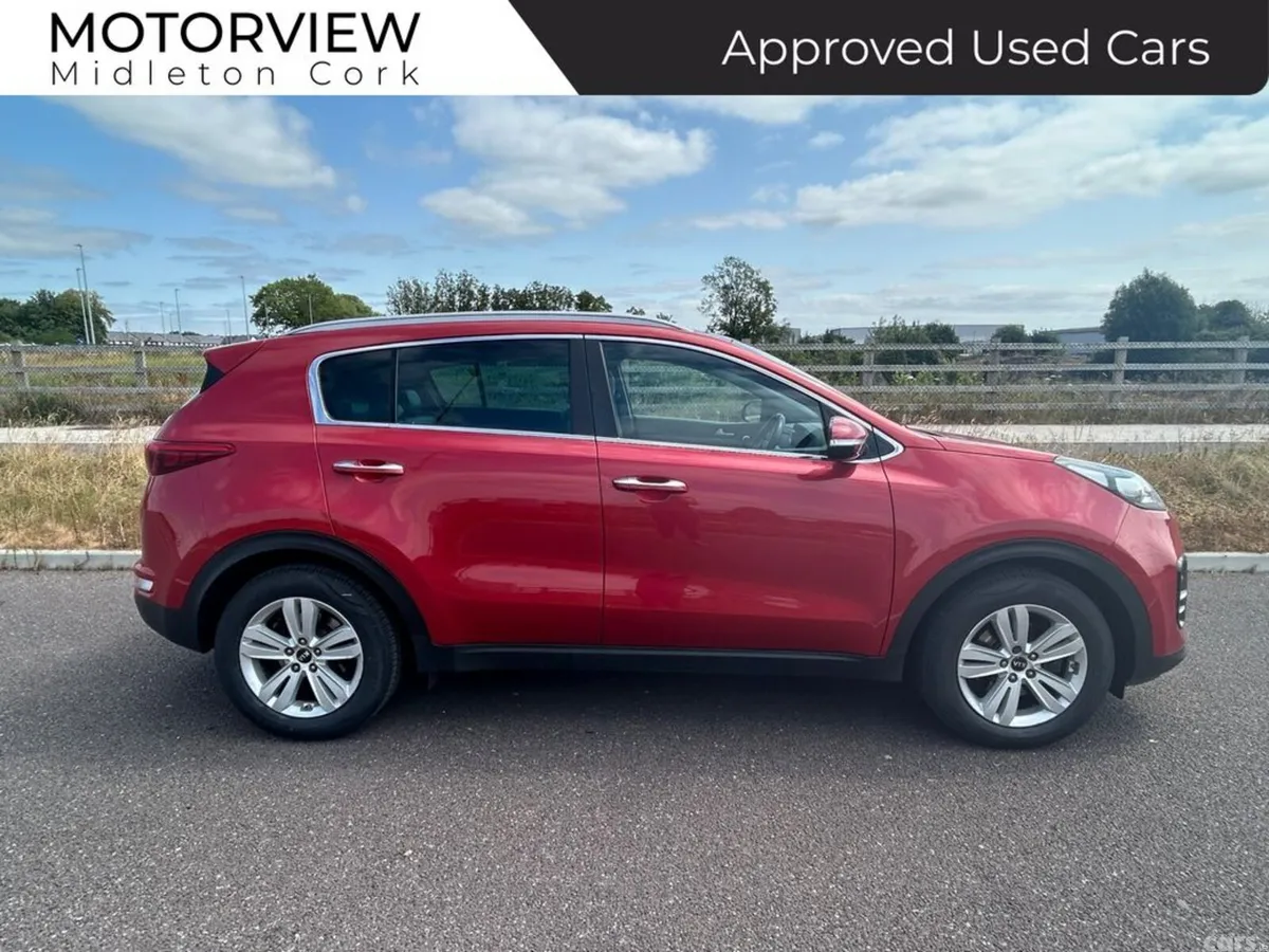 Kia Sportage SUV, Diesel, 2017, Red