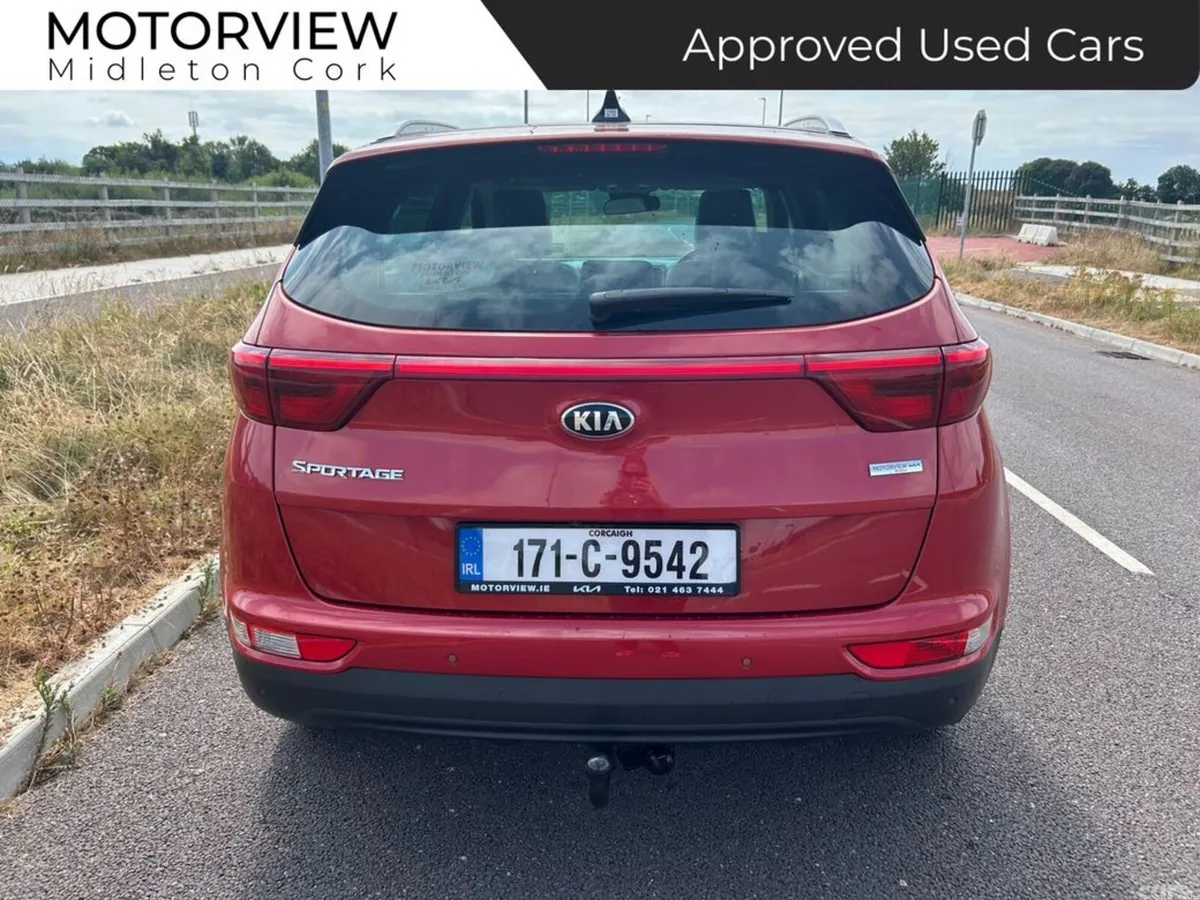 Kia Sportage SUV, Diesel, 2017, Red
