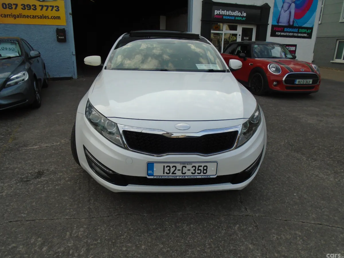 Kia Optima Saloon, Diesel, 2013, White