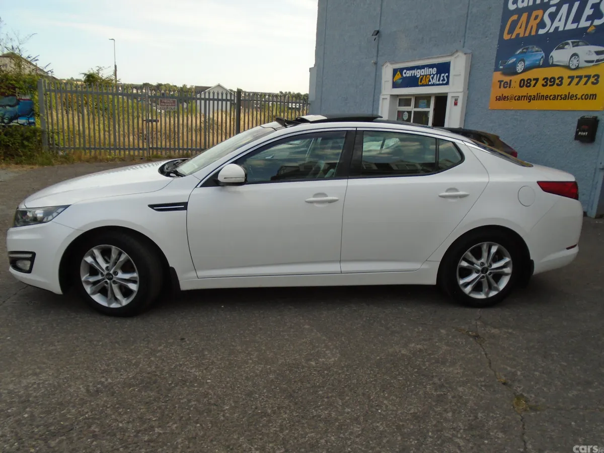 Kia Optima Saloon, Diesel, 2013, White