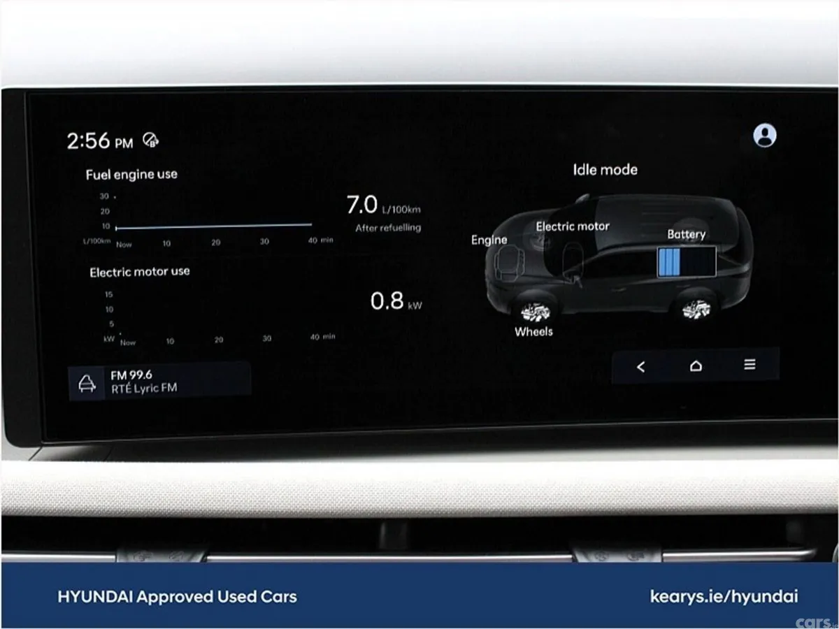 Hyundai Tucson SUV, Petrol Hybrid, 2024, Green