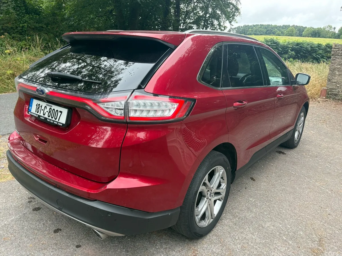 Ford Edge SUV, Diesel, 2018, Red